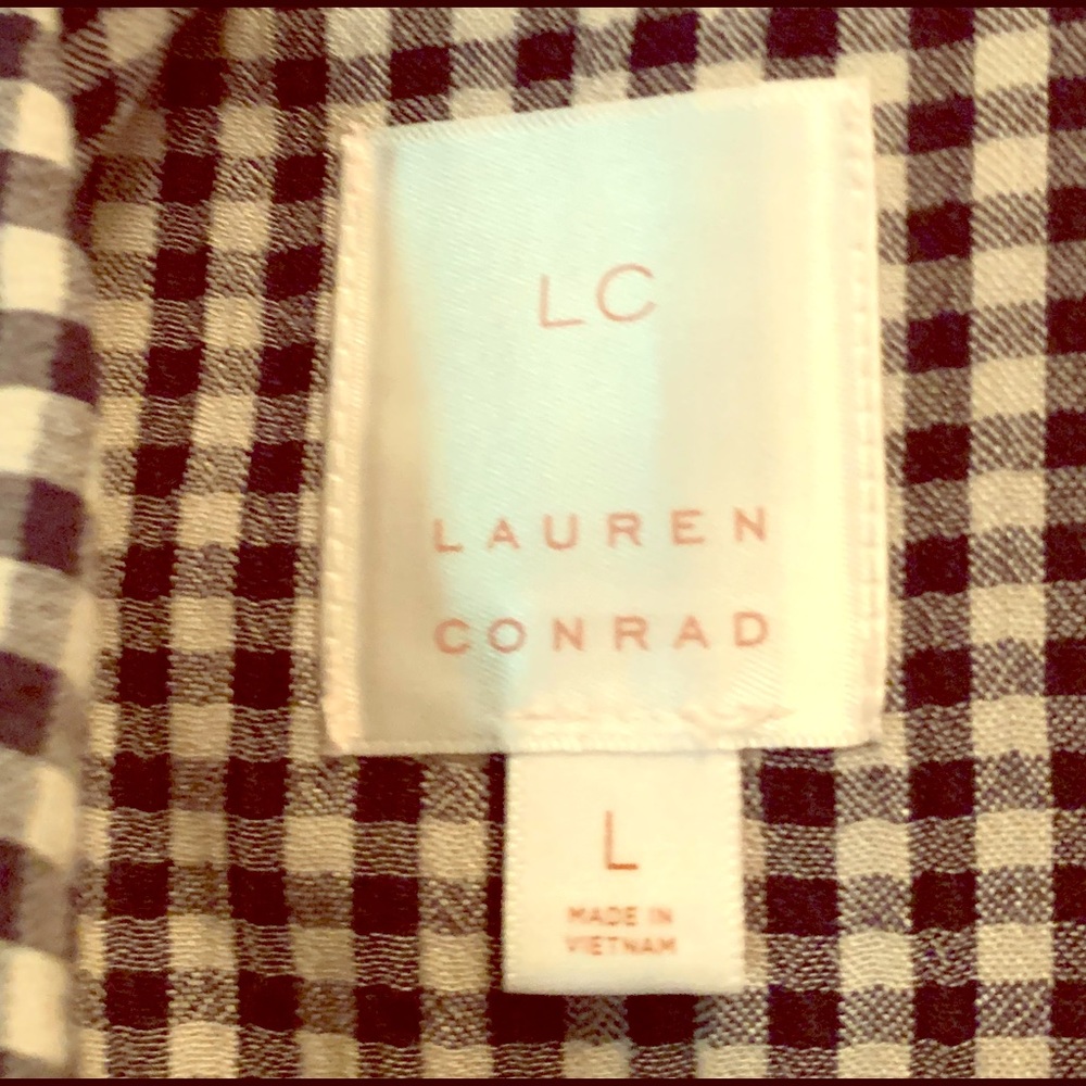 Lauren Conrad checked jacket